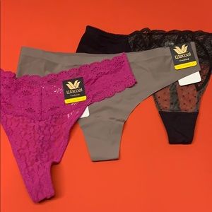 Wacoal Thing Lot - 3 pcs - NWT